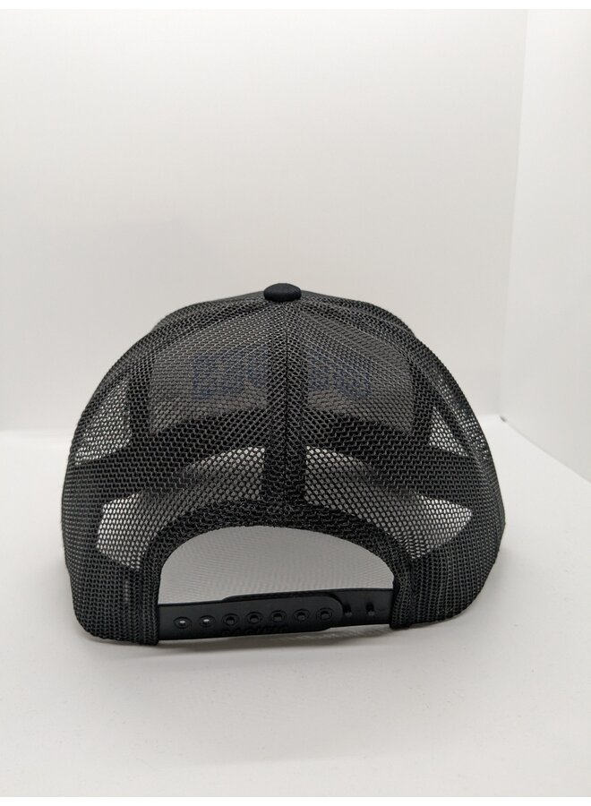 2025 WOLVES TRUCKER SNAPBACK HAT BLACK/BLACK