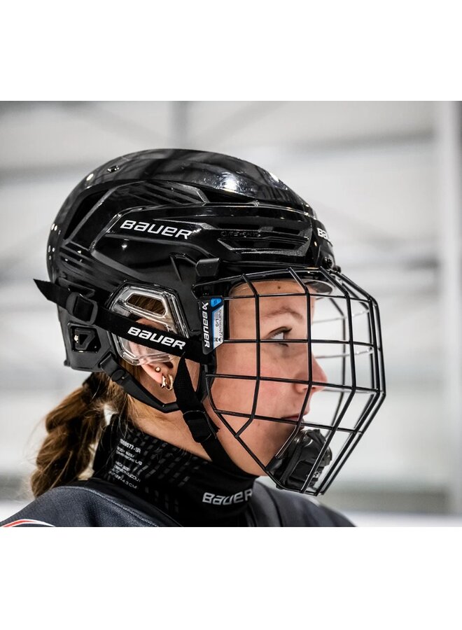 S25 BAUER HT RE-AKT 90 HOCKEY HELMET COMBO