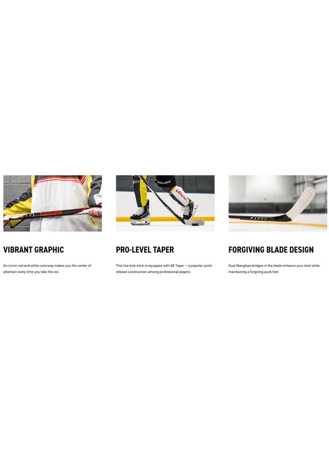 S25 BAUER VAPOR FLY40 GRIP HOCKEY STICK INT