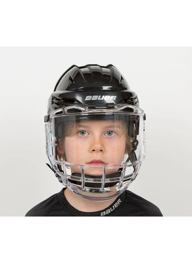 BAUER CONCEPT 3 FULL VISOR CLEAR JR