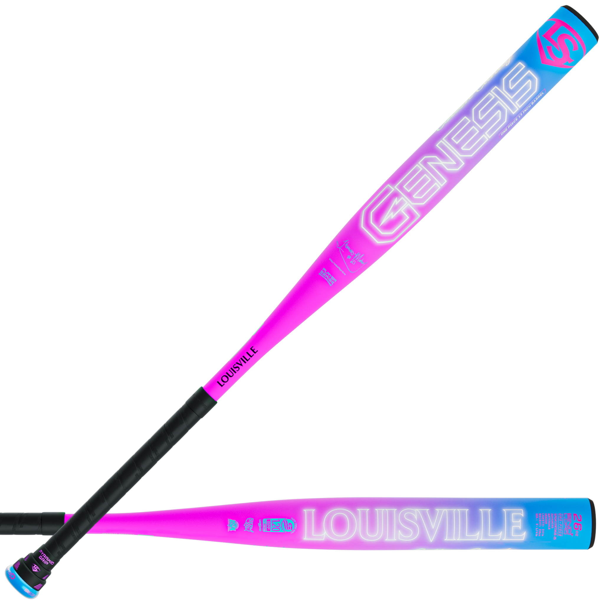 Louisville Slugger - macaron 2022 Louisville Slugger Meta 2 5/8