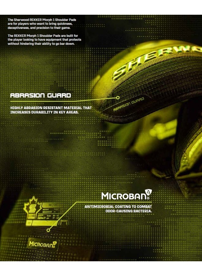 2025 SHERWOOD SP REKKER MORPH 1 SR SHOULDER PAD