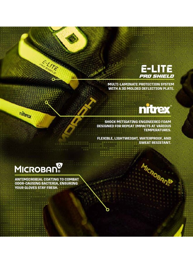 2025 SHERWOOD HG REKKER MORPH PRO HOCKEY GLOVE JR