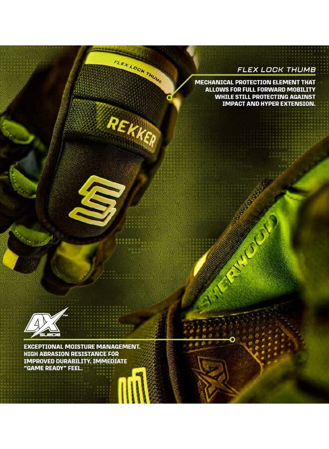 2025 SHERWOOD HG REKKER MORPH PRO HOCKEY GLOVE JR
