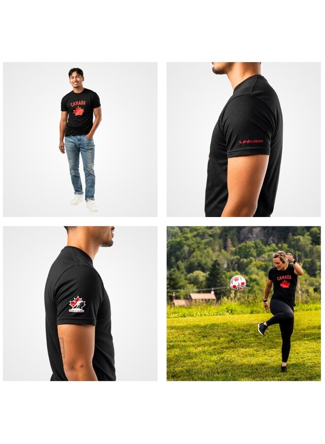 BAUER HOCKEY CANADA GRAPHIC TEE AD