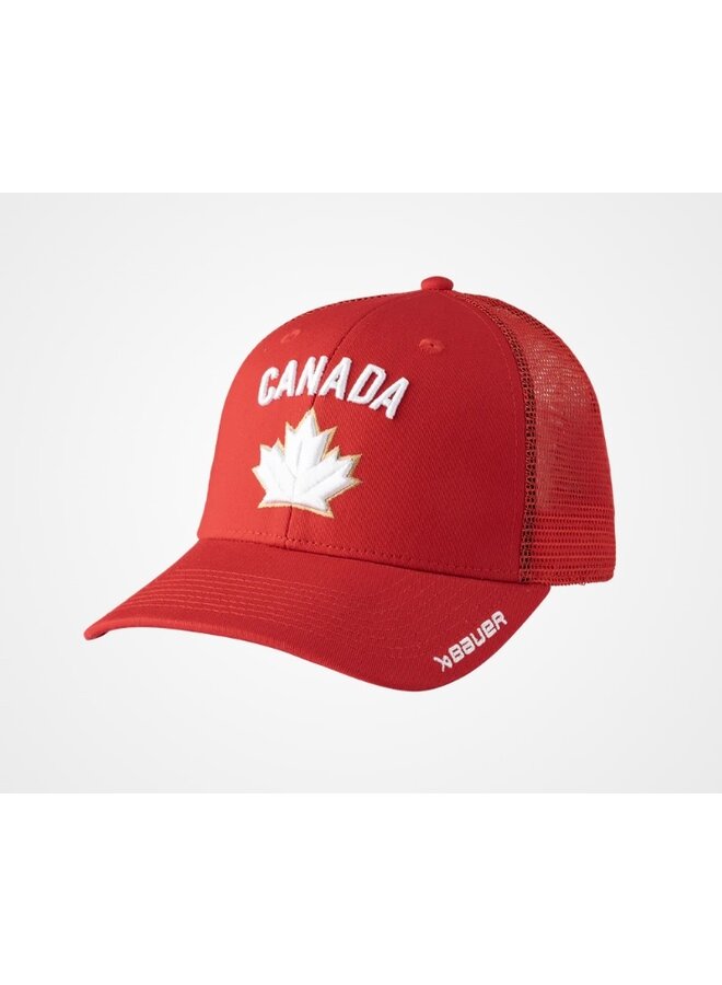 BAUER HOCKEY CANADA ADJUSTABLE HAT