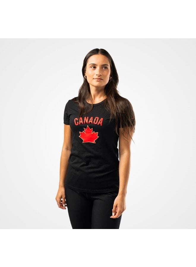 BAUER HOCKEY CANADA GRAPHIC TEE WOMENS