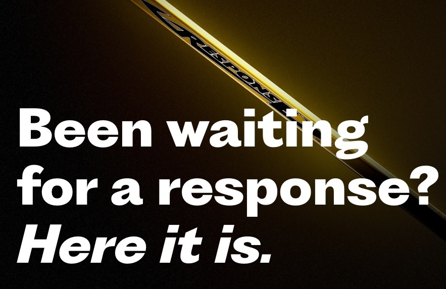 Louisville TPS Response hockey sticks