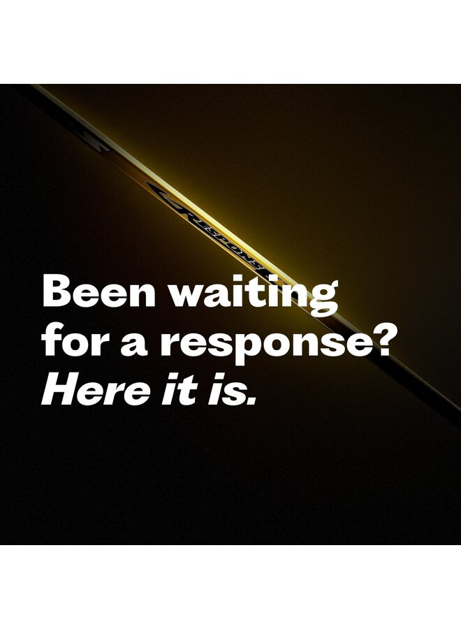 2025 LOUISVILLE STK TPS RESPONSE VINTAGE HOCKEY STICK JR