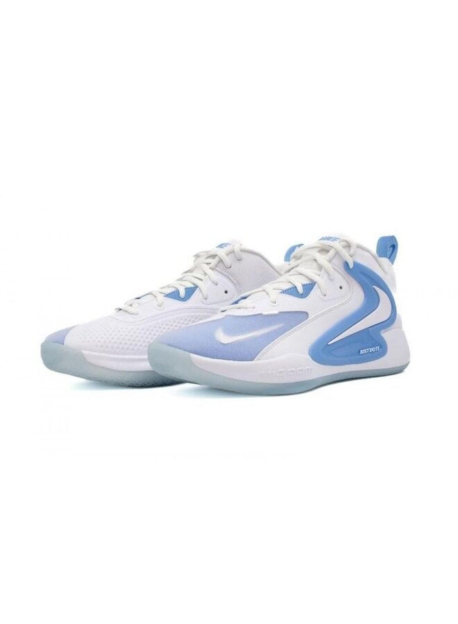 NIKE ZOOM HYPERSET 2 COURT SHOE UNISEX WHITE/VALOR BLUE
