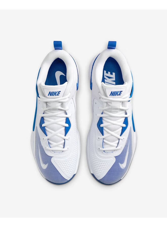 NIKE ZOOM HYPERSET 2 COURT SHOE UNISEX WHITE/GAME ROYAL