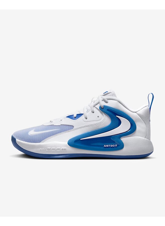 NIKE ZOOM HYPERSET 2 COURT SHOE UNISEX WHITE/GAME ROYAL