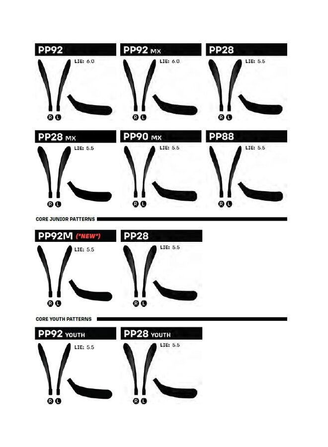 2025 SHERWOOD HS REKKER MORPH PRO STICK YTH