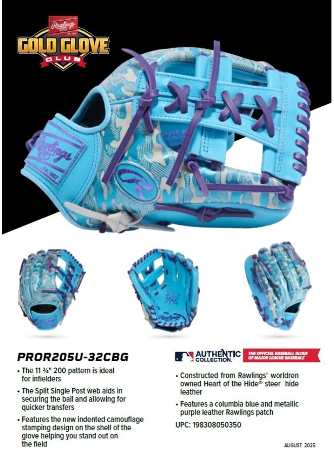 Rawlings Heart of the Hide - GOTM - Aug 2025 11.75" PROR205U-