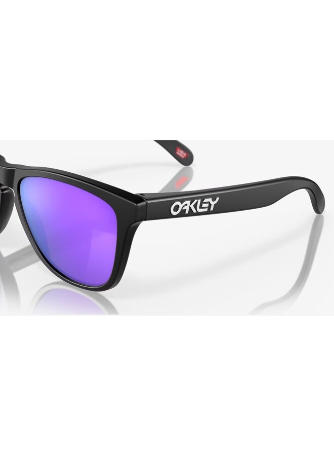 Oakley Frogskins Matte Black w/ PRIZM Violet