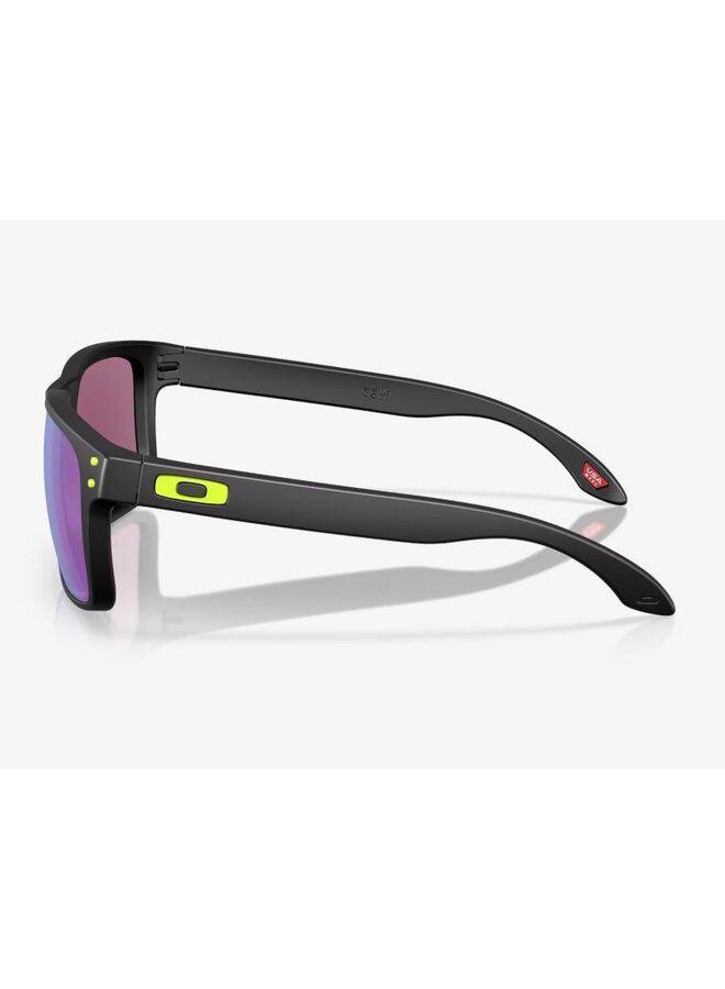 OAKLEY HOLBROOK - MATTE BLACK W/ PRIZM ROAD JADE