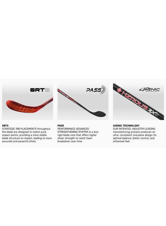 2025 TRUE STK HZRDUS 3X5 JR HOCKEY STICK
