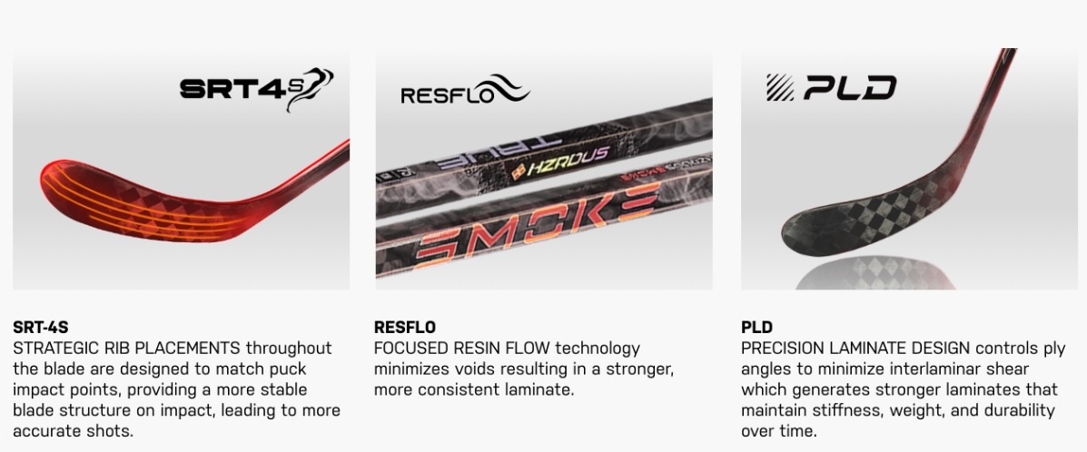 true hzrdus smoke hockey sticks