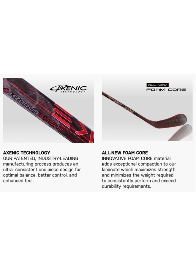 2025 TRUE STK HZRDUS SMOKE INTR HOCKEY STICK