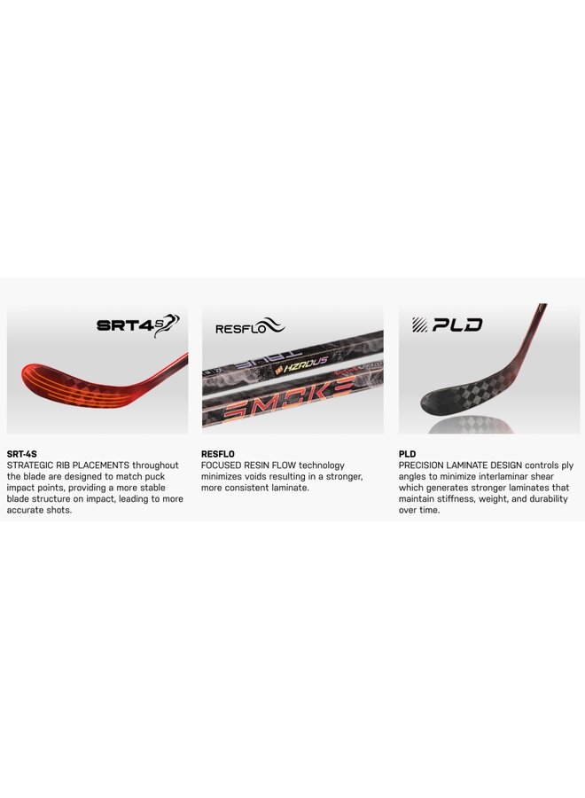 2025 TRUE STK HZRDUS SMOKE YTH HOCKEY STICK