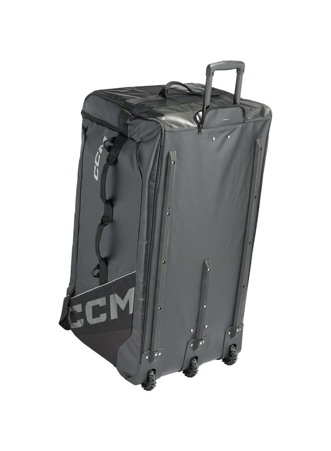 2025 CCM WHEELED GOALIE BAG 40" BLACK/WHITE