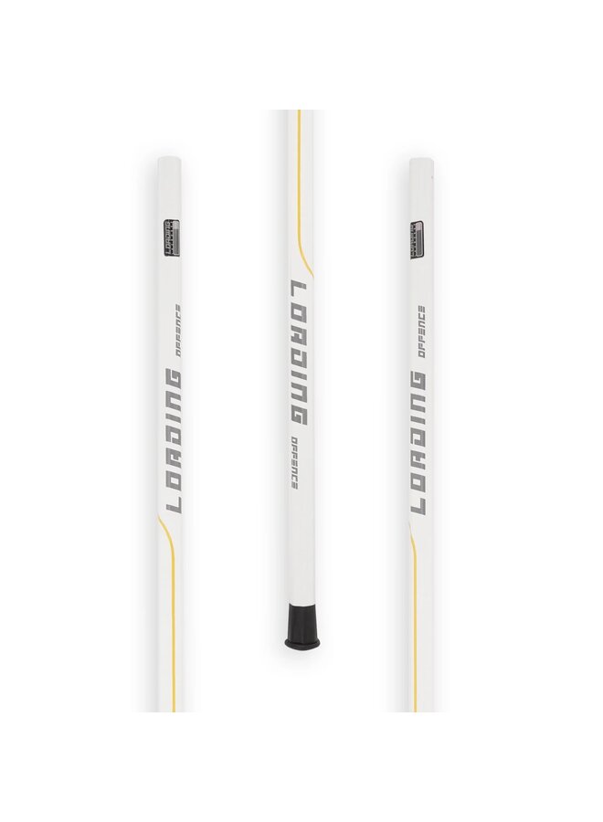 LOADING LAX CARBON NLL OFFENCE  LACROSSE SHAFT WHITE
