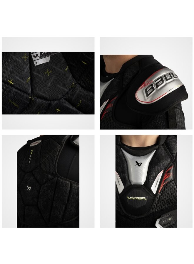 2025 BAUER SP VAPOR FLY40 SHOULDER PAD SR