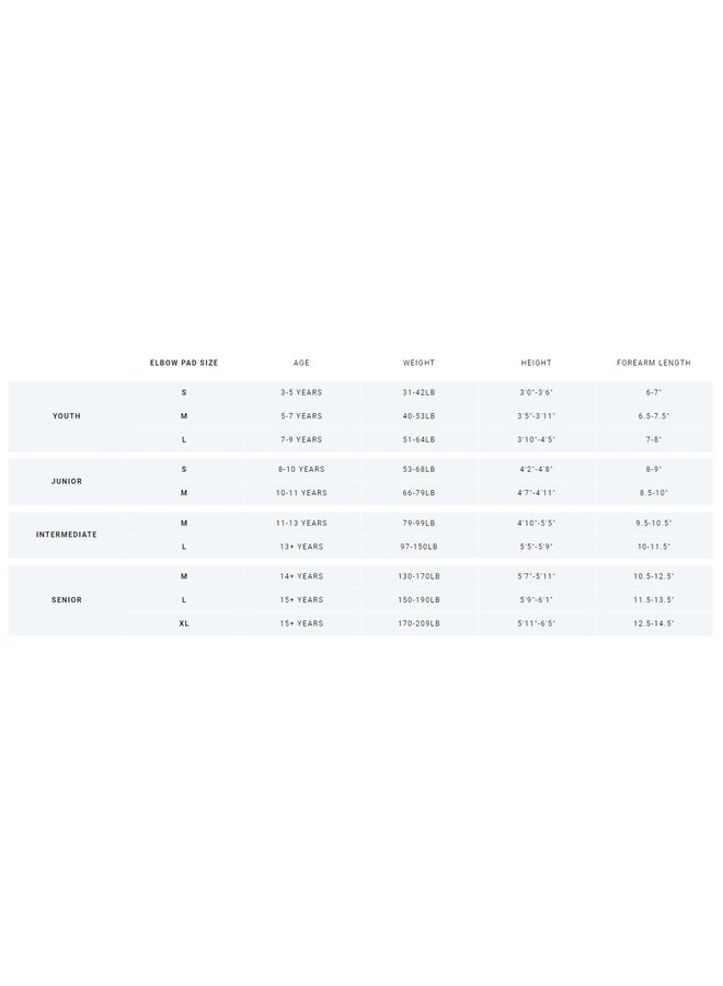 2025 BAUER EP VAPOR FLYLITE ELBOW PAD SR