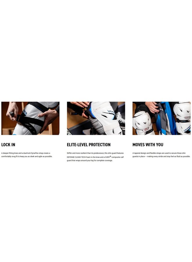 2025 BAUER SG VAPOR FLYLITE SHIN GUARD JR