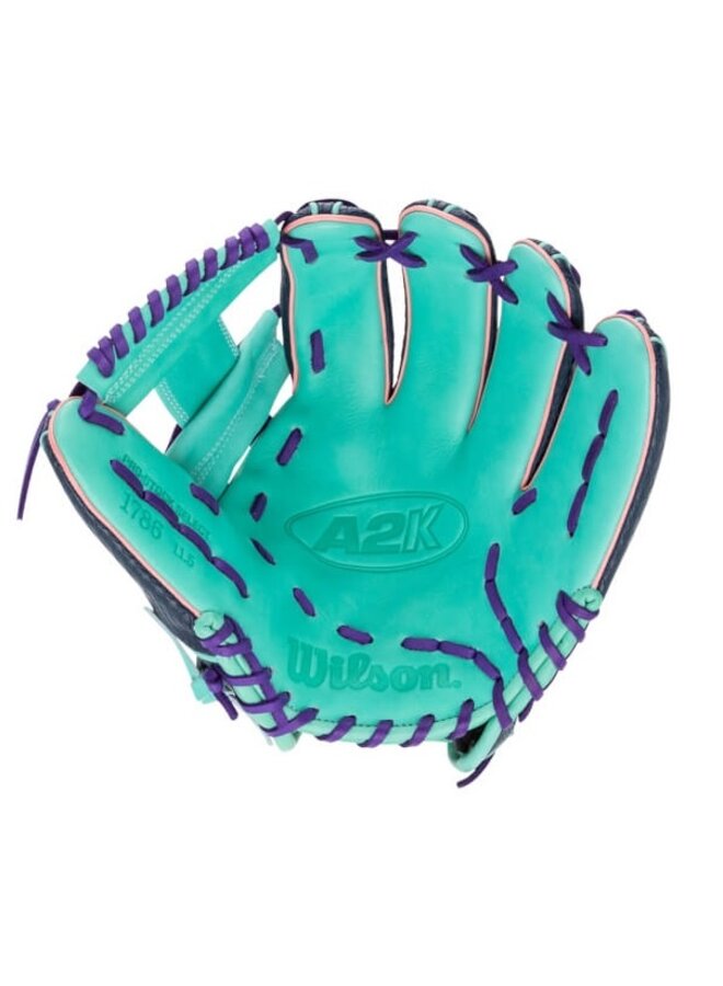 2025 FALL WILSON A2K 1786SS 11.5" NAVY / PINK / SEAFOAM / PURPLE