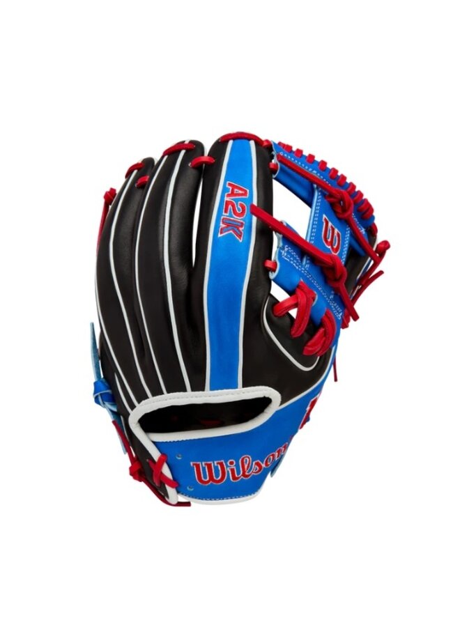 2025 FALL WILSON A2K MOOKIE BETTS GM 11.75" BLACK/ROYAL/RED