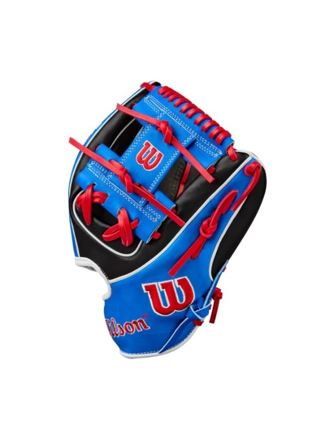 2025 FALL WILSON A2K MOOKIE BETTS GM 11.75" BLACK/ROYAL/RED