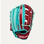 2025 FALL WILSON A2K MY7 12.5" BRICK RED / SEAFOAM