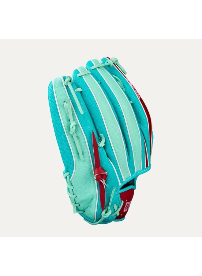 2025 FALL WILSON A2K MY7 12.5" BRICK RED / SEAFOAM