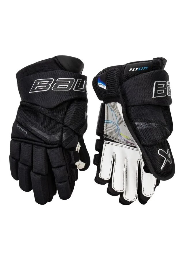 2025 BAUER HG VAPOR FLYLITE HOCKEY GLOVES JR