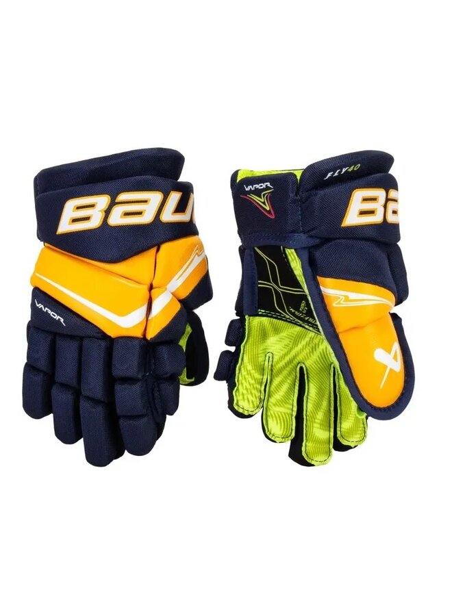 2025 BAUER HG VAPOR FLY40 HOCKEY GLOVES JR