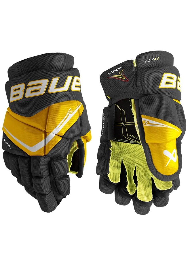 2025 BAUER HG VAPOR FLY40 HOCKEY GLOVES JR