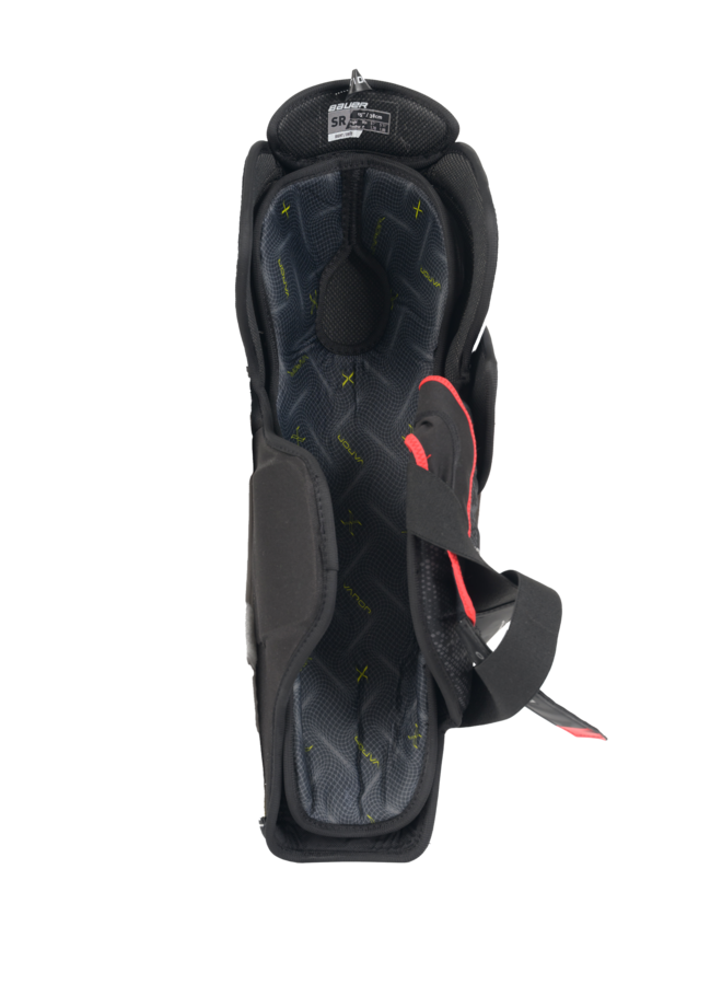 2025 BAUER SG  VAPOR LTX PRO SHIN GUARD SR