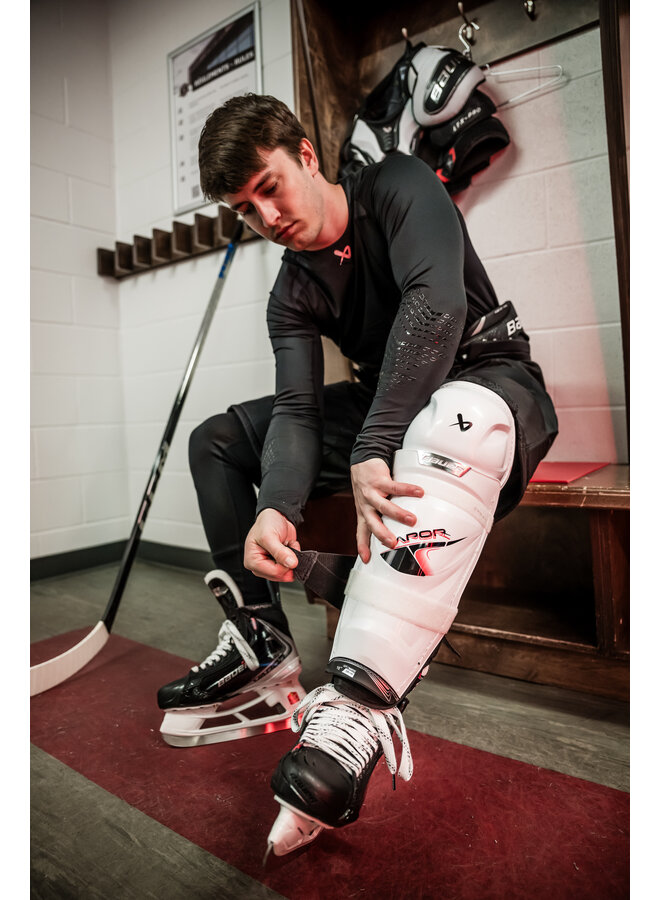 2025 BAUER SG  VAPOR LTX PRO SHIN GUARD SR