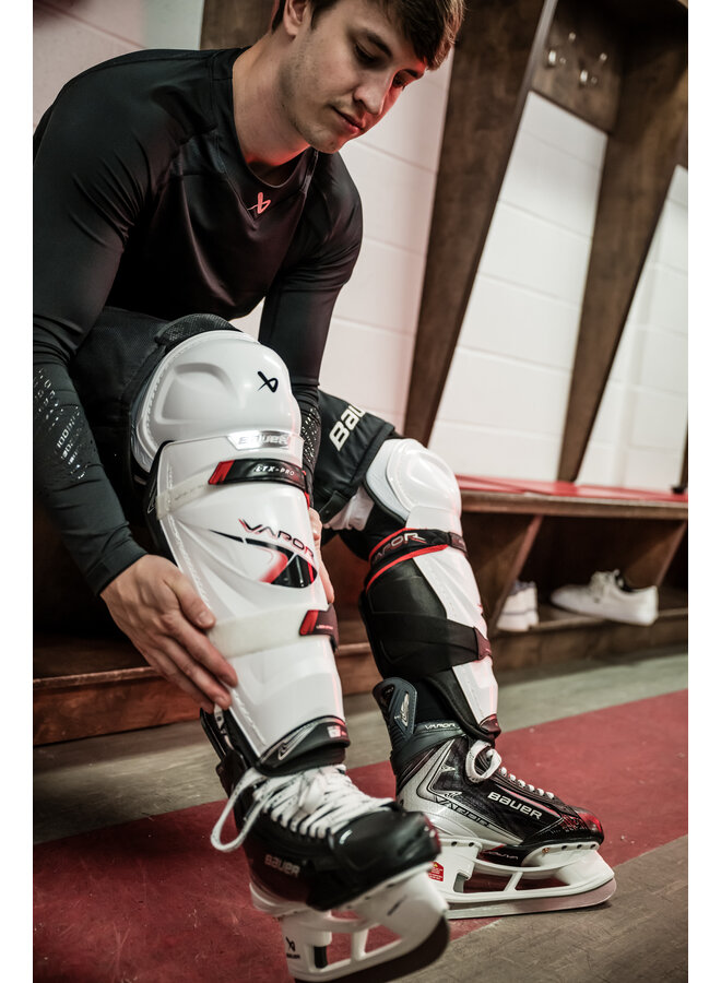2025 BAUER SG  VAPOR LTX PRO SHIN GUARD SR