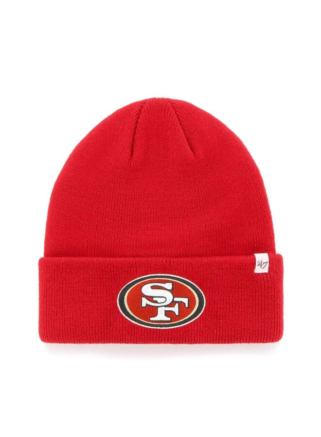 47 BRAND NFL RAISED CUFF KNIT TOQUE OSFM