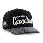 47 BRAND WINDOWPANE PLAID NHL SNAPBACK HAT OSFM