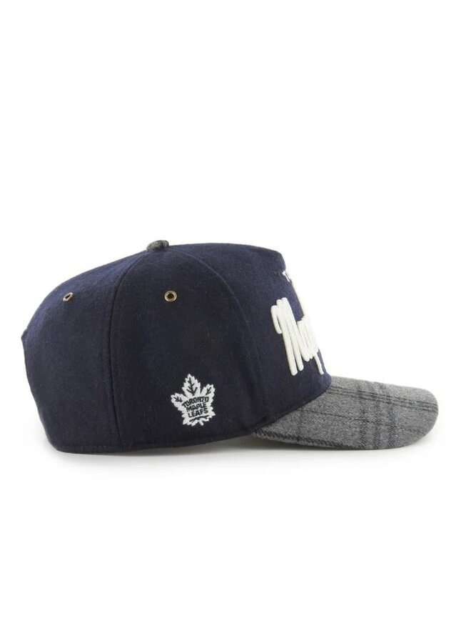 47 BRAND WINDOWPANE PLAID NHL SNAPBACK HAT OSFM
