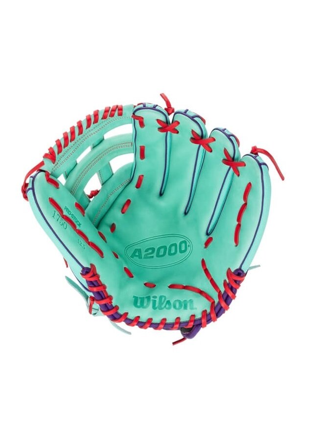 2025 FALL WILSON A2000 1750 12.5" SEAFOAM / RED /PURPLE