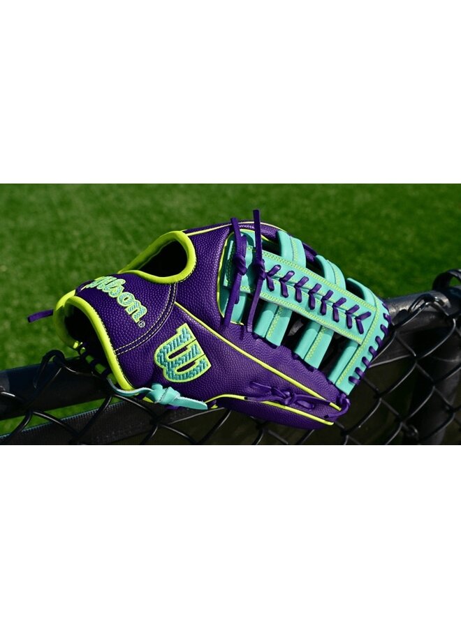 2025 FALL WILSON A2000 1810SS 12.75" SEAFOAM / PURPLE