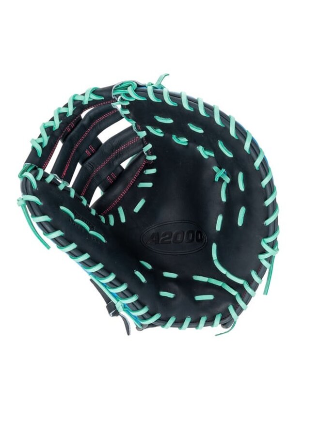 2025 FALL WILSON A2000 1677SS FIRST BASE 12.75" NAVY / SKY BLUE