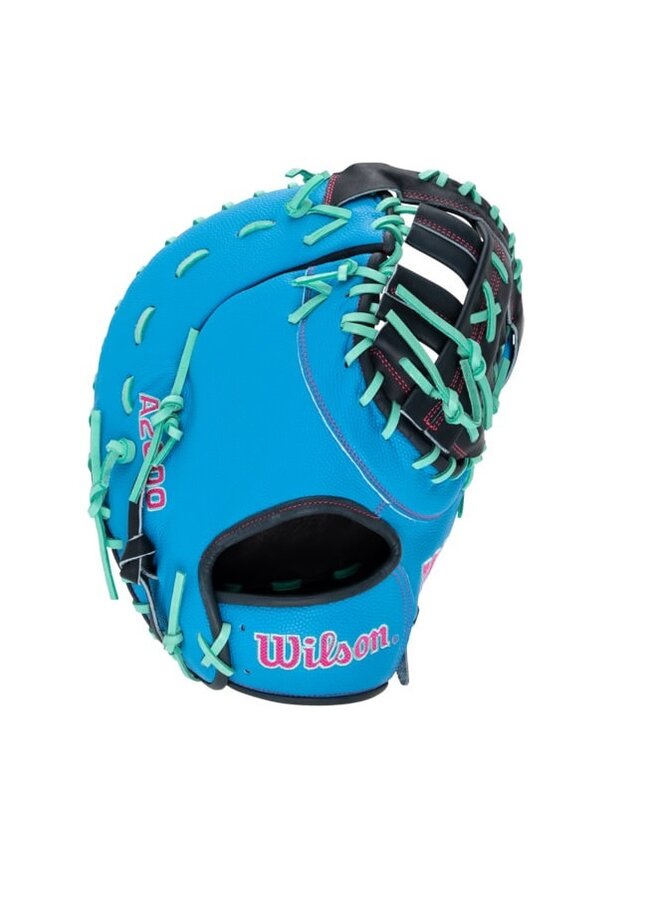 2025 FALL WILSON A2000 1677SS FIRST BASE 12.75" NAVY / SKY BLUE