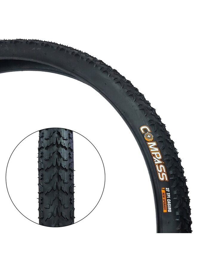 DAMCO 29" X 2.00 BIKE TIRE BLACK