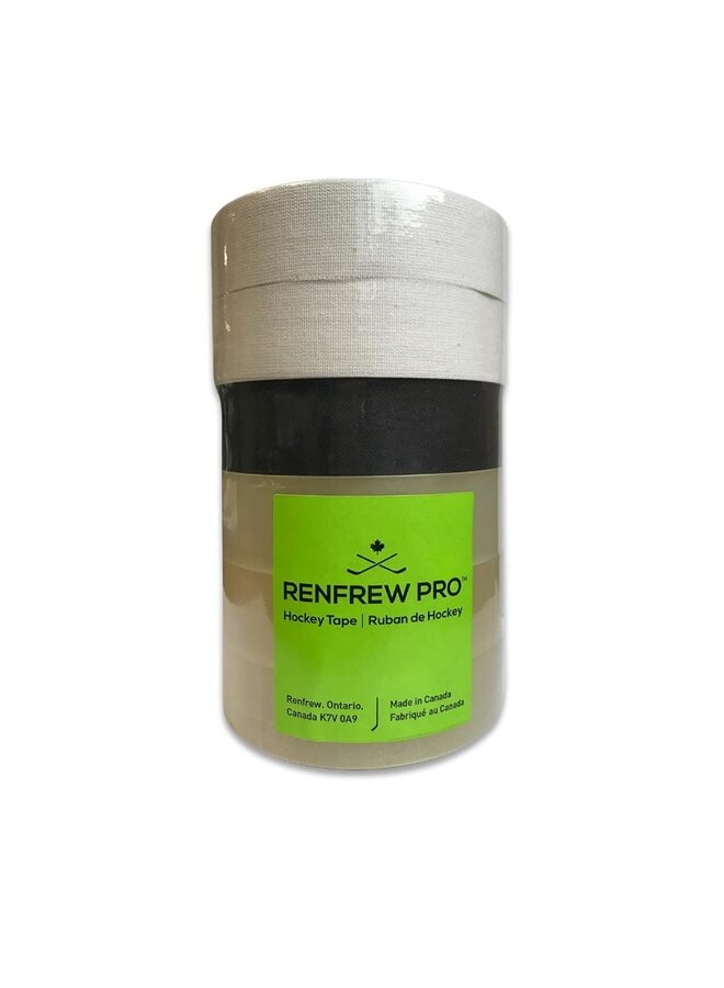 Renfrew tape 6 pack 3 Clear / 2 White / 1 Black