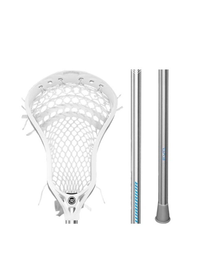WARRIOR EVO QX1 SS LACROSSE STICK WHITE